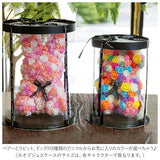 アーティフィシャル 通販 アニマル ミニ 人形 ディスプレイ用 クリアケース入り 置き型 バラ 薔薇 お手入れ不要 ディスプレイ 店舗 ウサギ ラビット ベアー ベア 熊 ギフト プレゼント