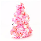 アーティフィシャル 通販 アニマル ミニ 人形 ディスプレイ用 クリアケース入り 置き型 バラ 薔薇 お手入れ不要 ディスプレイ 店舗 ウサギ ラビット ベアー ベア 熊 ギフト プレゼント