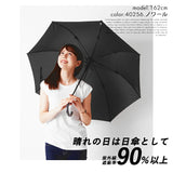 傘 おしゃれ 通販 レディース メンズ 長傘 ワンタッチ 軽い 軽量 丈夫 グラスファイバー骨 60cm 8本骨 60センチ 持ちやすい ジャンプ傘 UVカット 紫外線対策 晴雨兼用 シンプル 無地 日傘 雨傘 紫外線カット UV対策 男女兼用 mabu マブ ベーシックジャンプNEO