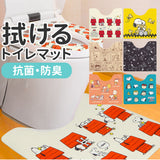 トイレマット 拭ける 通販 キャラクター かわいい スヌーピー グッズ pvcマット 抗菌 防臭 防カビ 防炎 PEANUTS トイレタリー トイレグッズ ふける snoopy おしゃれ