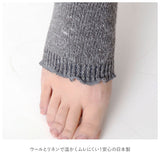 レッグウォーマー レディース 通販 ソックス 暖かい 靴下 ブランド SMALL STONE SOCKS 足首ウォーマー 厚手 ウール リネン ミックス ゆったり 締め付けない ミドル丈 指なし かかとソックス リネンウールサンダルソックス 日本製 made in JAPAN スモールストーンソックス