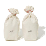 珪藻土 soil 通販 下駄箱 消臭 巾着袋 吸湿脱臭剤 炭 SOIL soil 高さ140×幅50×奥50mm Soil DRYING SACK 2個組 ドライングサック スニーカー ヒール ブーツ パンプス 靴箱 タンス クローゼット 吸湿剤 消臭 脱臭剤 ニオイ 湿気 汗 匂い 臭い 消臭剤 国産