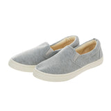 スリッポン レディース おしゃれ 通販 黒 スニーカー 白 アイボリー 通学 通勤 靴 シューズ slip-on スリップオン 無地 シンプル 大人 かわいい 紐なし ヒモなし 履きやすい ローカット ぺたんこ ローヒール フラットシューズ キャンバス 布 コットン 綿 Una atadura
