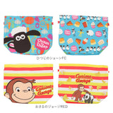 巾着袋 おしゃれ 通販 子供 キッズ ランチ巾着 小 キャラクター 巾着きんちゃく ランチ お弁当 大人 かわいい ランチバッグ ディズニー Disney プリンセス スヌーピー SNOOPY ムーミン ミイ ミッキー トイストーリー ジョージ ショーン スモールプラネット Small Planet