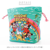 巾着袋 おしゃれ 通販 子供 キッズ ランチ巾着 小 キャラクター 巾着きんちゃく ランチ お弁当 大人 かわいい ランチバッグ ディズニー Disney プリンセス スヌーピー SNOOPY ムーミン ミイ ミッキー トイストーリー ジョージ ショーン スモールプラネット Small Planet