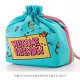巾着袋 おしゃれ 通販 子供 キッズ ランチ巾着 小 キャラクター 巾着きんちゃく ランチ お弁当 大人 かわいい ランチバッグ ディズニー Disney プリンセス スヌーピー SNOOPY ムーミン ミイ ミッキー トイストーリー ジョージ ショーン スモールプラネット Small Planet