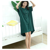 ロングtシャツ レディース 半袖 通販 tシャツ ゆったり ワンピース 夏 膝丈 シャツ ゆる カジュアル 無地 チュニック 大人可愛い 春夏 パジャマ トップス 大きいサイズ 薄手 ブラック シンプル マタニティ 妊婦服 カットソー