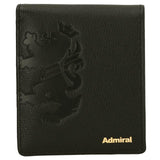 財布 メンズ 二つ折り ブランド 通販 Admiral アドミラル 本革 表 牛革 スムースレザー 小銭入れあり 合成皮革 フェイクレザー 内側 おしゃれ シンプル 社会人 学生 型押し ランパント ADWF-04 ギフト プレゼント 入学 進学 就職祝い  父の日 バレンタイン