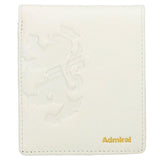 財布 メンズ 二つ折り ブランド 通販 Admiral アドミラル 本革 表 牛革 スムースレザー 小銭入れあり 合成皮革 フェイクレザー 内側 おしゃれ シンプル 社会人 学生 型押し ランパント ADWF-04 ギフト プレゼント 入学 進学 就職祝い  父の日 バレンタイン