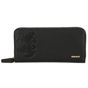 長財布 メンズ ブランド 通販 Admiral アドミラル 本革 表 牛革 カウレザー 小銭入れあり 合成皮革 フェイクレザー 内側 おしゃれ シンプル 社会人 学生 型押し ランパント ADWF-05 ギフト プレゼント 入学 進学 就職祝い  父の日 バレンタイン