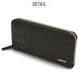 長財布 メンズ ブランド 通販 Admiral アドミラル 本革 表 牛革 カウレザー 小銭入れあり 合成皮革 フェイクレザー 内側 おしゃれ シンプル 社会人 学生 型押し ランパント ADWF-05 ギフト プレゼント 入学 進学 就職祝い  父の日 バレンタイン