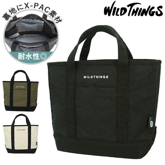 トートバッグ メンズ ブランド 通販 WILD THINGS ワイルドシングス レディース A4 通勤 通学 大学生 ブランド おしゃれ 大人 かわいい シンプル 無地 ロゴ 丈夫 コットン ナチュラル 耐水性 X-PAC 日常使い デイリーバッグ スポーツ アウトドア WT380-0794