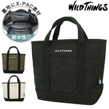 トートバッグ メンズ ブランド 通販 WILD THINGS ワイルドシングス レディース A4 通勤 通学 大学生 ブランド おしゃれ 大人 かわいい シンプル 無地 ロゴ 丈夫 コットン ナチュラル 耐水性 X-PAC 日常使い デイリーバッグ スポーツ アウトドア WT380-0794