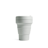 ストージョ ボトル 通販 タンブラー おしゃれ ふた付き stojo MINI 240ml 8oz ショートサイズ カフェ コンビニ コーヒーショップ マイタンブラー かわいい シンプル 直飲み ストローOK 食洗機 対応 スリーブ付き 折りたたみ 携帯 コンパクト アウトドア