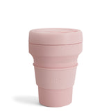 ストージョ ボトル 通販 タンブラー おしゃれ ふた付き stojo POCKET CUP 355ml 12oz トールサイズ ショートサイズ カフェ コンビニ コーヒーショップ マイタンブラー かわいい シンプル 直飲み ストローOK 食洗機 対応 スリーブ付き 折りたたみ 携帯 コンパクト アウトドア