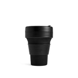 ストージョ ボトル 通販 タンブラー おしゃれ ふた付き stojo POCKET CUP 355ml 12oz トールサイズ ショートサイズ カフェ コンビニ コーヒーショップ マイタンブラー かわいい シンプル 直飲み ストローOK 食洗機 対応 スリーブ付き 折りたたみ 携帯 コンパクト アウトドア