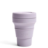 ストージョ ボトル 通販 タンブラー おしゃれ ふた付き stojo POCKET CUP 355ml 12oz トールサイズ ショートサイズ カフェ コンビニ コーヒーショップ マイタンブラー かわいい シンプル 直飲み ストローOK 食洗機 対応 スリーブ付き 折りたたみ 携帯 コンパクト アウトドア
