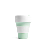 ストージョ ボトル 通販 タンブラー おしゃれ ふた付き stojo POCKET CUP 355ml 12oz トールサイズ ショートサイズ カフェ コンビニ コーヒーショップ マイタンブラー かわいい シンプル 直飲み ストローOK 食洗機 対応 スリーブ付き 折りたたみ 携帯 コンパクト アウトドア