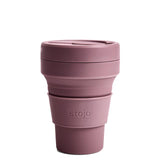 ストージョ ボトル 通販 タンブラー おしゃれ ふた付き stojo POCKET CUP 355ml 12oz トールサイズ ショートサイズ カフェ コンビニ コーヒーショップ マイタンブラー かわいい シンプル 直飲み ストローOK 食洗機 対応 スリーブ付き 折りたたみ 携帯 コンパクト アウトドア