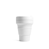 ストージョ ボトル 通販 タンブラー おしゃれ ふた付き stojo POCKET CUP 355ml 12oz トールサイズ ショートサイズ カフェ コンビニ コーヒーショップ マイタンブラー かわいい シンプル 直飲み ストローOK 食洗機 対応 スリーブ付き 折りたたみ 携帯 コンパクト アウトドア
