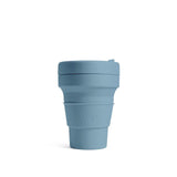 ストージョ ボトル 通販 タンブラー おしゃれ ふた付き stojo POCKET CUP 355ml 12oz トールサイズ ショートサイズ カフェ コンビニ コーヒーショップ マイタンブラー かわいい シンプル 直飲み ストローOK 食洗機 対応 スリーブ付き 折りたたみ 携帯 コンパクト アウトドア