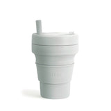 ストージョ ボトル 通販 タンブラー おしゃれ ふた付き stojo BIGGIE 470ml 16oz グランデサイズ カフェ コンビニ コーヒーショップ マイタンブラー かわいい シンプル 直飲み ストロー付き 食洗機 対応 スリーブ付き 折りたたみ 携帯 コンパクト アウトドア