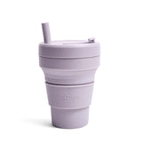 ストージョ ボトル 通販 タンブラー おしゃれ ふた付き stojo BIGGIE 470ml 16oz グランデサイズ カフェ コンビニ コーヒーショップ マイタンブラー かわいい シンプル 直飲み ストロー付き 食洗機 対応 スリーブ付き 折りたたみ 携帯 コンパクト アウトドア