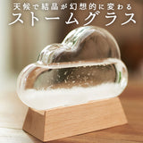 ストームグラス クラウド 通販 ガラス 雑貨 気象計 天気 おしゃれ サイエンス 科学 結晶 ディスプレイ小物 Fun Science 333-274 オブジェ 置き物 インテリア雑貨 インテリア小物 置物