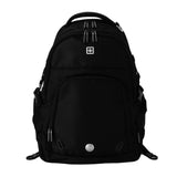 スイスウィン リュック メンズ おしゃれ パパ 大容量 ブラック ブランド swisswin 正規品 通学 通勤 黒 レディース ビジネスカバン リュックサック ママリュック 旅行 高校生 バックパック ノートPC かばん 約 30l 大きめ SW9017
