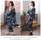 ルームウェア 可愛い 春 夏 通販 レディース 上下セット セクシー パンツ キャミソール ガウン セット 薄手 さらっと ゆったり おしゃれ M L XL 花柄 フラワー ボタニカル柄 ルームウエア 部屋着 ナイトウェア
