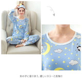 ルームウェア 可愛い 長袖 通販 レディース セット 上下セット かわいい パジャマ 春夏 秋冬 ゆったり おしゃれ M L XL 2XL アニマル 牛 フィッシュ 魚 フルーツ バナナ ルームウエア 部屋着 ナイトウェア