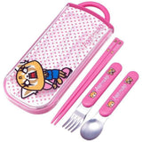 子供 箸セット トリオ 通販 トリオセット 箸 スプーン フォーク ハシ おはし スライド式 食洗機OK お弁当 ランチ 給食 弁当 遠足 運動会 入園 通園 幼稚園 保育園 男の子 女の子 キャラクター かわいい ディズニー サンリオ 食洗機対応スライド式トリオセット