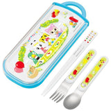 子供 箸セット トリオ 通販 トリオセット 箸 スプーン フォーク ハシ おはし スライド式 食洗機OK お弁当 ランチ 給食 弁当 遠足 運動会 入園 通園 幼稚園 保育園 男の子 女の子 キャラクター かわいい ディズニー サンリオ 食洗機対応スライド式トリオセット