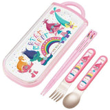 子供 箸セット トリオ 通販 トリオセット 箸 スプーン フォーク ハシ おはし スライド式 食洗機OK お弁当 ランチ 給食 弁当 遠足 運動会 入園 通園 幼稚園 保育園 男の子 女の子 キャラクター かわいい ディズニー サンリオ 食洗機対応スライド式トリオセット