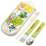 子供 箸セット トリオ 通販 トリオセット 箸 スプーン フォーク ハシ おはし スライド式 食洗機OK お弁当 ランチグッズ ピカチュウ マイメロ スヌーピー ミニオン 入園 通園 幼稚園 保育園 男の子 女の子 キャラクター ぼんぼんりぼん カーズ トミカ アナ雪 ディズニー