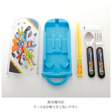 子供 箸セット トリオ 通販 トリオセット 箸 スプーン フォーク ハシ おはし スライド式 食洗機OK お弁当 ランチグッズ ピカチュウ マイメロ スヌーピー ミニオン 入園 通園 幼稚園 保育園 男の子 女の子 キャラクター ぼんぼんりぼん カーズ トミカ アナ雪 ディズニー