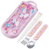 子供 箸セット トリオ 通販 トリオセット 箸 スプーン フォーク ハシ おはし スライド式 食洗機OK お弁当 ランチグッズ 給食 弁当 遠足 運動会 入園 通園 幼稚園 保育園 男の子 キャラクター きょうりゅう 恐竜 ディノサウルス 食洗機対応