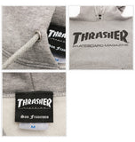 パーカー スラッシャー THRASHER プルオーバー トレーナー スポーツ スウェット 定番 キッズ レディース メンズ スケーター サブカルチャー パーカ ワーク ストリート スケート フーディー マグロゴ パーカ thrasher158-TH8501-0153