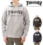 パーカー スラッシャー THRASHER プルオーバー トレーナー スポーツ スウェット 定番 キッズ レディース メンズ スケーター サブカルチャー パーカ ワーク ストリート スケート フーディー マグロゴ パーカ thrasher158-TH8501-0153