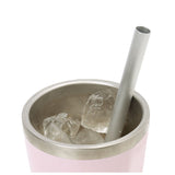 アルミストロー 洗浄ブラシ付き 通販 ストロー 11mm マドラー マイストロー 冷たい つめた～い キッチン 夏 タピオカストロー スムージー エコ 繰り返し使える お中元 洗える プチ ギフト 日本製