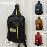 小さめ ボディバッグ メンズ 通販 ショルダーバッグ 斜めがけ ワンショルダーバッグ おしゃれ シンプル 合皮 軽量 旅行 自転車 アウトドア スクエア スクウェア w*lt walt ウォルト Line Tape smy084 メンズバッグ