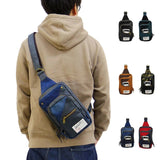 小さめ ボディバッグ メンズ 通販 ショルダーバッグ 斜めがけ ワンショルダーバッグ おしゃれ シンプル 軽量 切り替え 旅行 自転車 アウトドア スクエア スクウェア w*lt walt ウォルト Slash Pocket wjy084 メンズバッグ