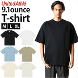 tシャツ 半袖 通販 メンズ レディース ブランド ユナイテッドアスレ 9.1オンス united athle 441101 白tシャツ 半袖tシャツ おしゃれ 綿 白 黒 グレー 大きいサイズ ビックシルエット シンプル オーバーサイズ