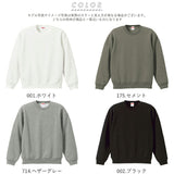 ユナイテッドアスレ トレーナー 通販 スウェット プルオーバー 裏起毛 メンズ レディース 10.0oz 10.0オンス クルーネック シンプル 無地 秋 冬 男女兼用 トレーニングウェア ルームウェア パジャマ United Athle 5928-01 トップス