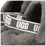 ugg サンダル レディース 通販 FLUFF YEAH SLIDE 1098494K フラッフ イヤー スライド ブランド アグ ファー つっかけ コンフォートサンダル ムートン ふかふか クリスマス プレゼント 小さめ 冬 靴 おしゃれ チャコール 黒 ブラック カジュアル 約 22cm 約 23cm 約 24cm