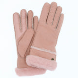 ugg レディース 手袋 定番 シームド テック グローブ SEAMED TECH GLOVE ブランド UGG アグ スマホ対応 革 撥水 はっ水 暖かい 防寒 おしゃれ シンプル 無地 上品 ファー シープスキン 誕生日 クリスマス 記念日 ギフト プレゼント