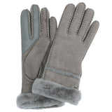 ugg レディース 手袋 定番 シームド テック グローブ SEAMED TECH GLOVE ブランド UGG アグ スマホ対応 革 撥水 はっ水 暖かい 防寒 おしゃれ シンプル 無地 上品 ファー シープスキン 誕生日 クリスマス 記念日 ギフト プレゼント