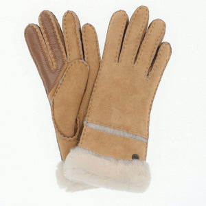 ugg レディース 手袋 定番 シームド テック グローブ SEAMED TECH GLOVE ブランド UGG アグ スマホ対応 革 撥水 はっ水 暖かい 防寒 おしゃれ シンプル 無地 上品 ファー シープスキン 誕生日 クリスマス 記念日 ギフト プレゼント