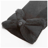 ugg レディース 手袋 通販 ブランド UGG アグ SHEEPSKIN TURNED BOW GLOVE シープスキン ターン ボウ グローブ 革 撥水 はっ水 暖かい 防寒 おしゃれ シンプル 無地 かわいい リボン 上品 ファー 誕生日 クリスマス 記念日 ギフト プレゼント