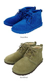 ugg メンズ ブーツ 通販 NEUMEL 3236 ニューメル ブランド アグ シープスキン シューズ レースアップ ムートン ふかふか クリスマス プレゼント 父の日 ギフト 冬 靴 おしゃれ ニューネイビー チェスナット 黒 ブラック カジュアル 25cm 26cm 27cm 28cm